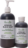 African Black Soap Liquid, 1 Litre, With Shea Butter, & Coconut Oil. No, SLS, Detergents & Parabens, 1000ml