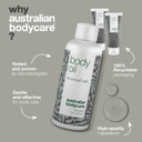 Tea Tree Oil Set for Scar & Stretch Mark Reduction | Vegan, Dermatologically Tested | Contains Body Scrub (200ml), Oil (150ml), Lotion (200ml)