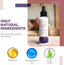 Psoriasis and Pruritus Treatment by DERMA TREAT I 100 ml I Itch moisturiser and eczema spray I Contains Magnesium oil & Aloe Vera I Ailing scaly skin and hydration I 100% Organic Ingredients