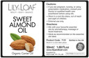 Lily & Loaf Sweet Almond Organic Carrier Oil | 100% Pure & Natural | 50ml
