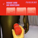 Proshine High Shine Solid Body Oil with Soy Wax, Shea & Mango Butter Bar - Moisturising Body Care for All Skin Types - Vegan, Cruelty-Free Body Butter with Jasmine & Cedar Leaf Scent UK Made