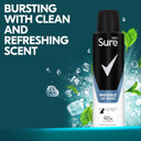 Sure Men Invisible Ice Fresh Anti-perspirant Aerosol 150 ml