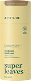 ATTITUDE Plastic-Free Deodorant, EWG Verified, Aluminum Free, Vegan Naturally Sourced Body Deodorants for Women & Men, Dermatologically Tested, Unscented, 85 grams
