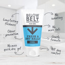 Below The Belt Grooming Fresh & Dry Ball Intimate Deodorant and Anti Chafing Cream For Men, Protects against Sweat, Odour and Chafing, Fresh Scent 2 x 75ml