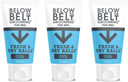 Below The Belt Grooming Fresh & Dry Ball, Intimate Deodorant and Anti Chafing Cream For Men, Protects against Sweat, Odour and Chafing, Fresh Scent 3 x 75ml