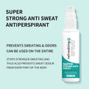 Antiperspirant Deodorant Spray, Refreshing Spray, Strong antiperspirant Hyperhidrosis Treatment, Against Heavy Sweating on the face, Head, Body and Underarm, Antiperspirant Face for Men Women (2) Antiperspirant Deodorant Spray, Refreshing Spray, Strong antiperspirant Hyperhidrosis Treatment, Against Heavy Sweating on the face, Head, Body and Underarm, Antiperspirant Face for Men Women (2)