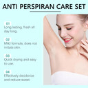 Antiperspirant Deodorant Gel Spray Stick, Anti Sweat deodorant, Mens antiperspirant Deodorant Gift Set, Against Heavy Sweating on the Underarm, Head, Face & Body, Face Antiperspirant for Women Men (3)