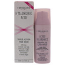 L'Erbolario Hyaluronic Acid Triple Action Face Mask - Creamy Texture Treatment - Leaves Skin Compact, Moisturized And Surprisingly Radiant - With Hyaluronic Acid And Extract Of Snow Algae - 1.6 Oz