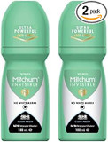Mitchum Invisible Women 48HR Protection Roll On Deodorant & Anti-Perspirant, No White Marks, Alcohol Free, Clear Fresh (Pack of 2)