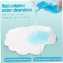 Sweat Pads for Under Arms, 200Pcs Armpit Sweat Pads, Self-Adhesive Absorbent for Under Arms, Breathable & Comfortable Disposable Antiperspirant Stickers for Outdoor