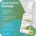 Perspi-Guard Maximum Strength Antiperspirant Spray 50 ml, 2-Pack, Strong Deodorant for Excessive Sweating & Hyperhidrosis, Anti Sweat Spray, Unscented