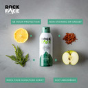 Rock Face Men's Body Spray - Original Fragrance Body Spray Deodorant for Men, 200ml, Fresh Citrus Scent, Long Lasting, Multipack of 6
