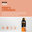 Rock Face Men's Body Spray - Impact Fragrance Body Spray Deodorant for Men, 200ml, Ginger & Amber Scent, Long Lasting, Multipack of 6
