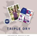 Triple Dry Women | With Charcoal Anti-Perspirant Roll On 50ml | 72-Hour Protection Against Excessive Sweating | Fights Odour | Triple Active Formula | Clinically Proven | Female