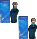 GIORGIO BEVERLY HILLS Wings for Men Eau de Toilette Mens Gents Fragrance Aftershave Cologne 50 ml 2 Pack