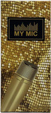 My Mic 100ml Eau De Parfum - Microphone Shaped Bottle - Leather Fragrance For Men - Inspired By Pa.co Rab.anne One Million - By Laurelle London