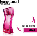 Bruno Banani Pure Woman Eau de Toilette Spray 20 ml, pink