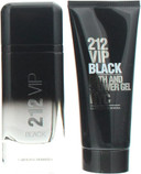 Carolina Herrera 212 Vip Black 2 Piece Gift Set: Eau De Parfum 100Ml - Shower Gel 100Ml