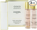 CHANEL Coco Mademoiselle Eau De Parfum Twist and Spray 3 x 20ml Women Giftset