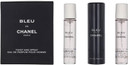 Chanel Bleu Eau De Parfum 3x20ml