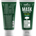 Oleavine Clarifying Mud Mask With Dead Sea Minerals, Activated Charcoal & Tea Tree For Face & Body Theratree