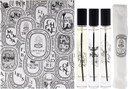 Discovery Mini Set by Diptyque for Unisex - 3 Pc Mini Gift Set 0.33oz Fleur de Peau EDP Spray, 0.33oz Do Son EDP Spray, 0.33oz Orpheon EDP Spray