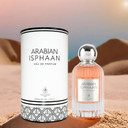 Arabian Isphaan 100ml EDP by French Arabian Perfumes | Unisex Eau de Parfum Oud Fragrance | Woody Floral Scent with Labdanum Rose Patchouli Saffron Oud & Sandalwood Notes | Luxury Oriental Perfume