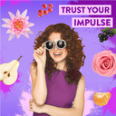 Impulse Floral Fancy made with 100% PCR plastic Body Mist deodorant spray for a unique and fresh fragrance 6 x 100 ml