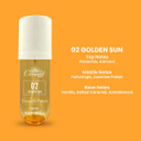 Brazilian Inspired Perfume, Body Spray Body Mist Fragrance Spray - Fresh and Floral Fragrance Perfume- 5 x 100ml (Golden Sun, Sugar Berry, Perfect Paradise, Tropical Bliss, Midnight Passion)