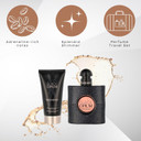 Yves Saint Laurent Black Opium Eau de Parfum Spray 50ml & Shimmering Moisturising Fluid 50ml