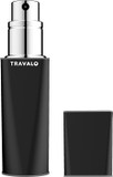 Travalo - Obscura Perfume Atomizer - Revamped refill system - Premium Refillable Atomizer - Airline Friendly Refillable Perfume Travel Atomizer - Glass-free - Black - Unisex - 0.17oz Travalo - Obscura Perfume Atomizer - Revamped refill system - Premium Refillable Atomizer - Airline Friendly Refillable Perfume Travel Atomizer - Glass-free - Black - Unisex - 0.17oz