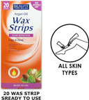 BEAUTY FORMULAS ARGAN OIL WAX STRIPS LEGS & BODY 20'S, (Pack Of 1)