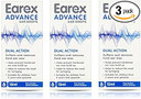 Earex Advance Ear Wax Removal Drops- Dual Action 12ml **3 PACK DEAL