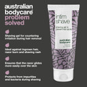 Australian Bodycare intim Shave 100ml - Intimate Shaving Gel with Tea Tree Oil for Ingrown Hairs, Irritation & Razor Bumps, for Bikini line Shaving and Shaving The Intimate Area, pH Balanced (100 ml)