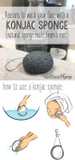 Purity Plus Charcoal Infused Konjac Sponge