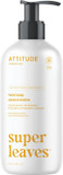 ATTITUDE Liquid Hand Soap, EWG Verified, Plant and Mineral-Based, Vegan Personal Care Products, Vine Leaves and Pomegranate, 473 mL