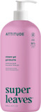 ATTITUDE Body Wash, EWG Verified Shower Gel, Dermatologically Tested, Plant and Mineral-Based, Vegan Personal Care Products, White Tea Leaves, 946 mL