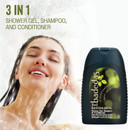 Badedas 3 in 1 Revitalising Shower Gel, Shampoo & Conditioner 200ml | Multipack | Pick a Bundle of 3 or 6 Packs