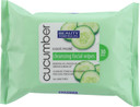 BEAUTY FORMULAS FACIAL WIPES CUCUMBER
