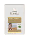 Rivage Natural Dead Sea Minerals Soothing Mud Mask With Aloe Vera And Chamomile Sachets 25 G X 4 Calming Mud Mask 100% Authentic Dead Sea Mud From Jordan Vegan Friendly, No Harsh Chemicals