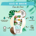 Lovea - Shower gel, eau de cokos, 400 ml, made in France