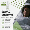 Perspi-Guard Sweat Defence Odour Control Body Wash & Maximum Strength Antiperspirant - Antibacterial Shower Gel & Anti Perspirant Deodorant for Men & Women for Excessive Sweating - 200ml & 30ml