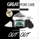 Secret Key Black Out Pore Minimizing Pack. Remove Blackhead & Sebum Wash Off Mask, Skin Peeling And Brightening Effect With Charcoal & Black Sugar, 100G