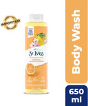 St. Ives Energising Body Wash (650ml) Citrus & Cherry Blossom Made with Plant-Based Cleansers & 100% Natural Extracts 16 oz Shower Gel St. Ives Energising Body Wash (650ml) Citrus & Cherry Blossom Made with Plant-Based Cleansers & 100% Natural Extracts 16 oz Shower Gel