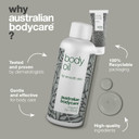 2 products to improve the appearance of cellulite: Body Scrub 200ml with 100% natural tea tree oil, and Body Oil 150ml that reduces the visibility of cellulite | Dermatologically tested