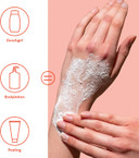 puremetics Vibrant Sealsalt 3-in-1 Shower Fluff with Salt Scrub