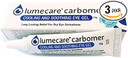 Lumecare Carbomer soothing eye gel 3 x 10g tubes BULK BUY