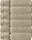 Arm & Hammer Super Soft Washcloths, 6 Piece, Dark Blue