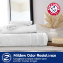 Arm & Hammer Super Soft Washcloths, 6 Piece, Khaki