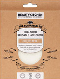 Beauty Kitchen - The Sustainables Dual-Sided Reusable Face Cloth - Versatile and Sustainable - Gentle Cleansing and Exfoliation - Skincare Essential